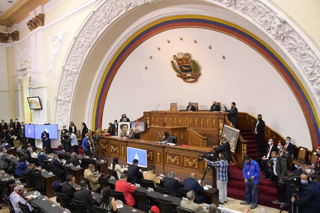 Asamblea Nacional de Venezuela aprueba en primera discusión el presupuesto para 2022