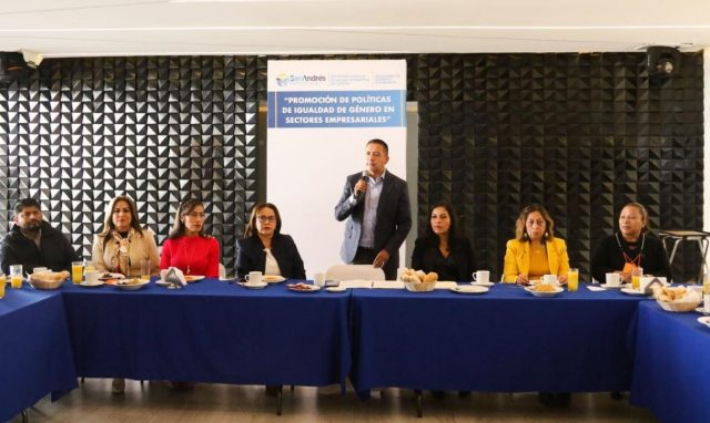 Promueve Ayuntamiento de San Andrés Políticas de Igualdad en Sectores Empresariales