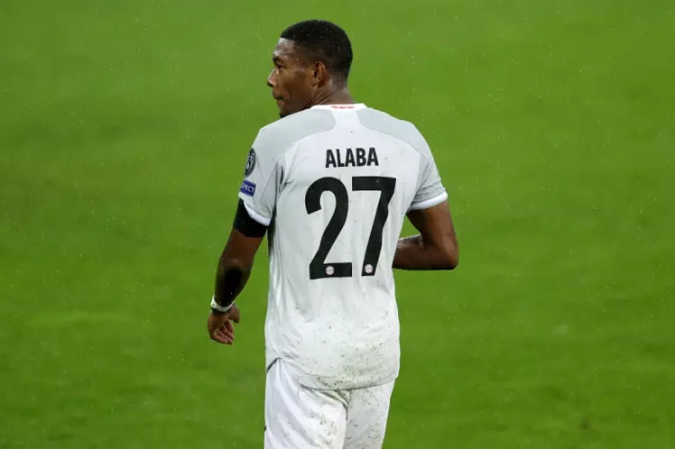 El defensor Alaba podría ser una baja en el Real Madrid