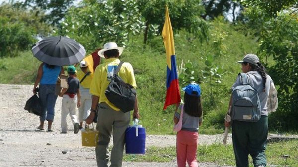 Alertan que el desplazamiento forzado en Colombia aumentó en un 169% durante el 2021