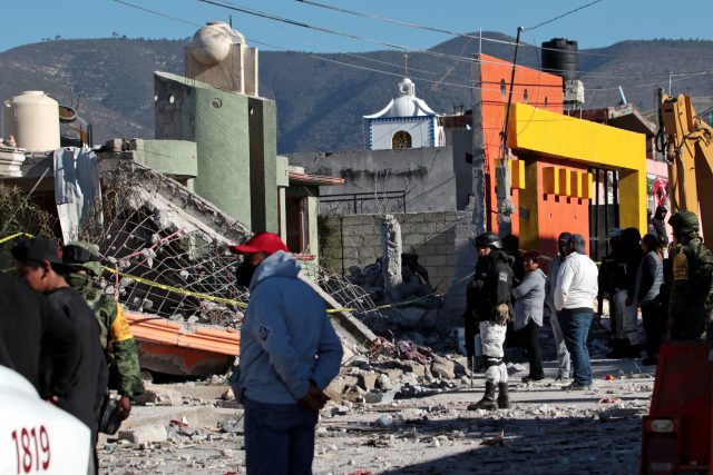 polvorín destruido