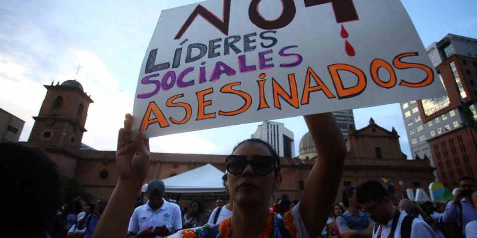 En 47% aumentaron asesinatos de líderes sociales en el Valle del Cauca colombiano