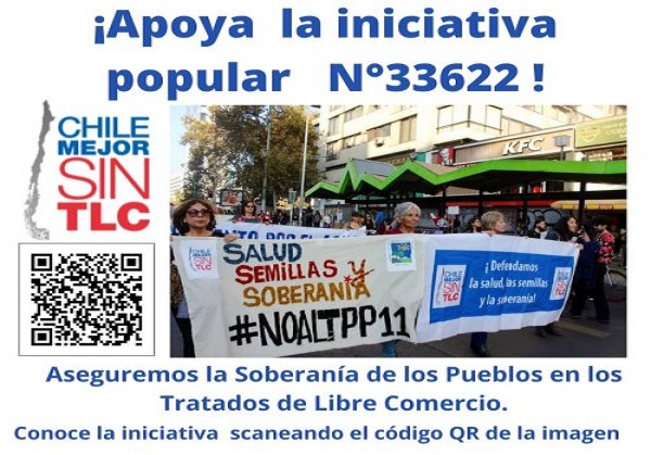 Iniciativa popular constituyente para adherir: “Aseguremos la soberanía de los Pueblos en los Tratados de Libre Comercio”