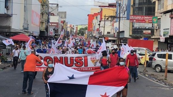 La Confederación Nacional de Unidad Sindical Independiente de Panamá presenta anteproyecto sobre aumento salarial