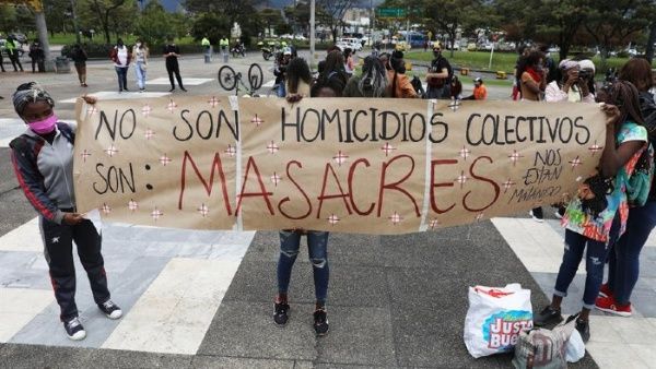 Registran la décima masacre en lo que va de año en Colombia