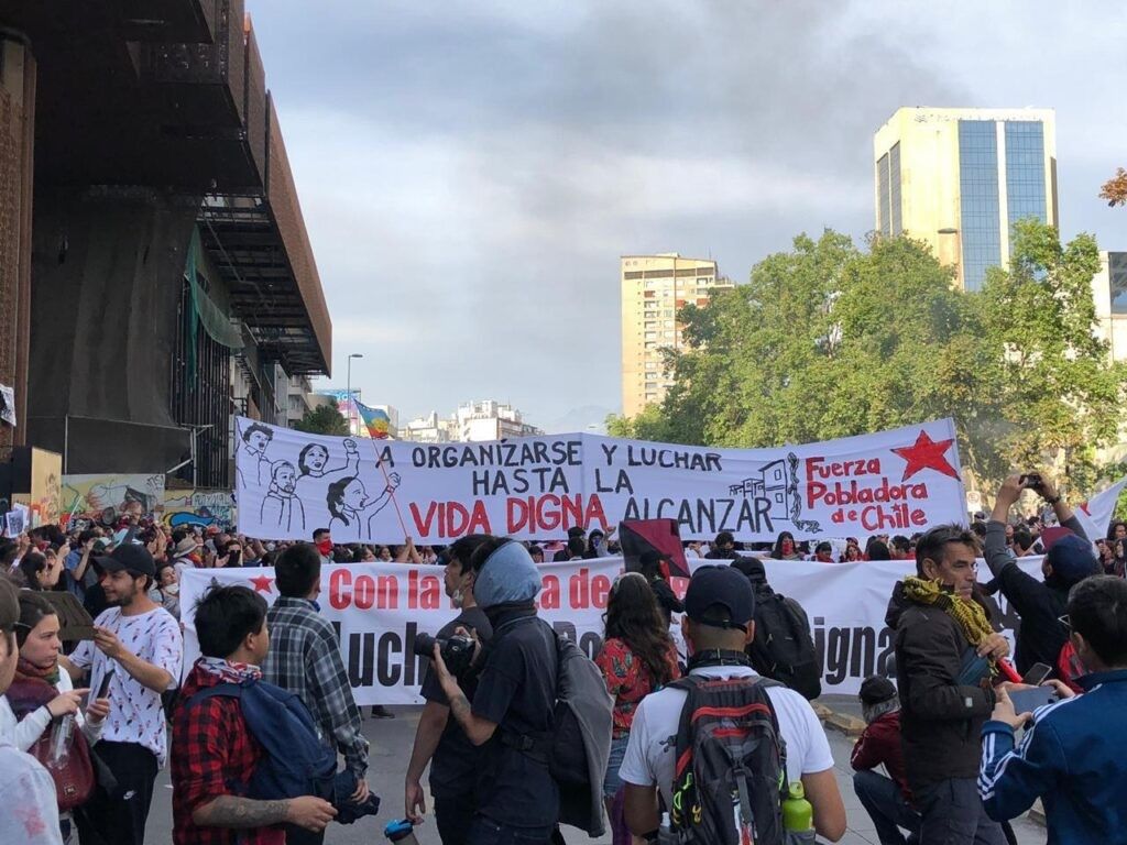 Declaración Fuerza Pobladora de Chile:  Lucha y organización, única garantía para una vida mejor