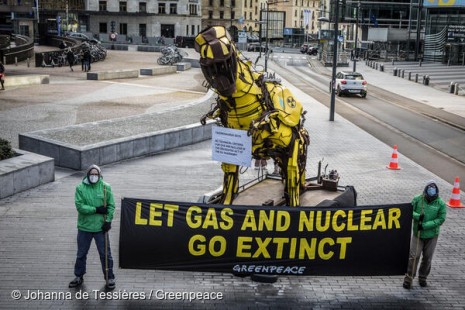 Para Greenpeace el plan de Bruselas de inversiones verdes es una “amenaza real”