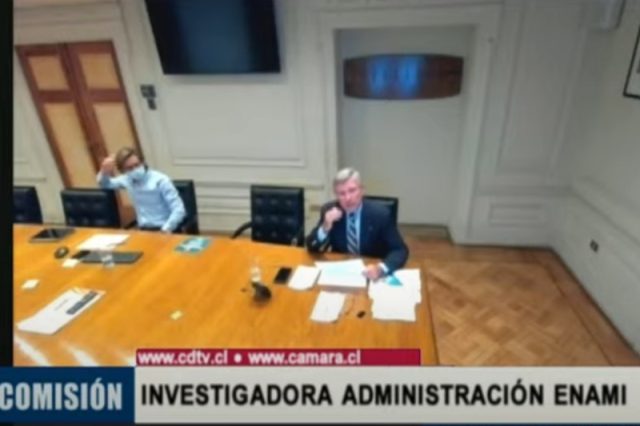 Vicepresidente de Enami expuso sobre situación financiera de la estatal ante comisión investigadora de la Cámara