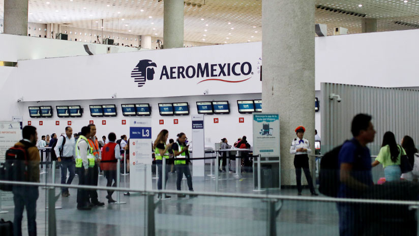Aeroméxico cancela vuelos por contagios de covid-19 en su personal