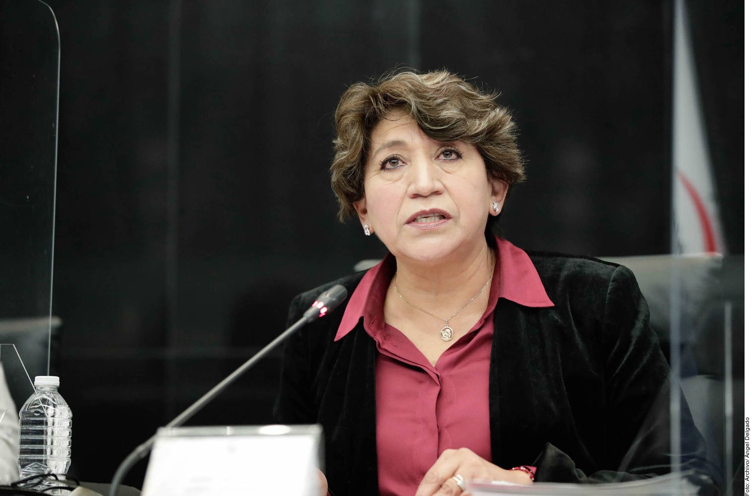 Delfina Gómez calla sobre “diezmo” a Morena durante su gestión en Texcoco