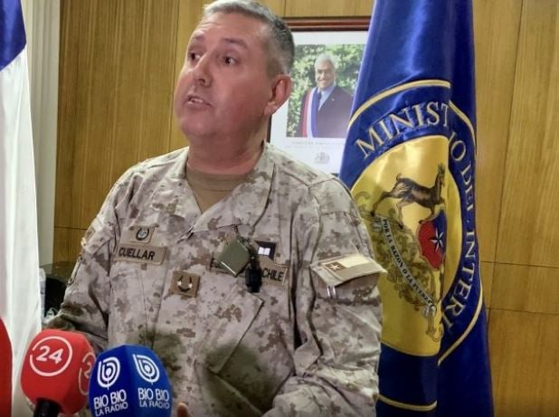 Llueven críticas contra general del Ejército, Luis Cuellar, por incitar a la violencia, la guerra y el terrorismo de Estado: Exigen su relevo en La Araucanía