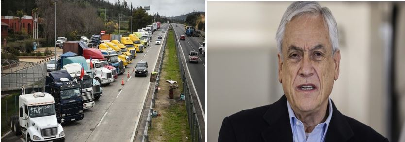 Gobierno sobre acusaciones contra Piñera de orquestar paro de camioneros de 2020: “No podemos hacernos cargo de rumores de pasillo»