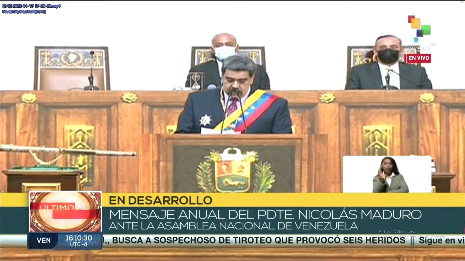 Presidente Maduro: En 2021 Venezuela recuperó el camino económico y así seguirá en 2022