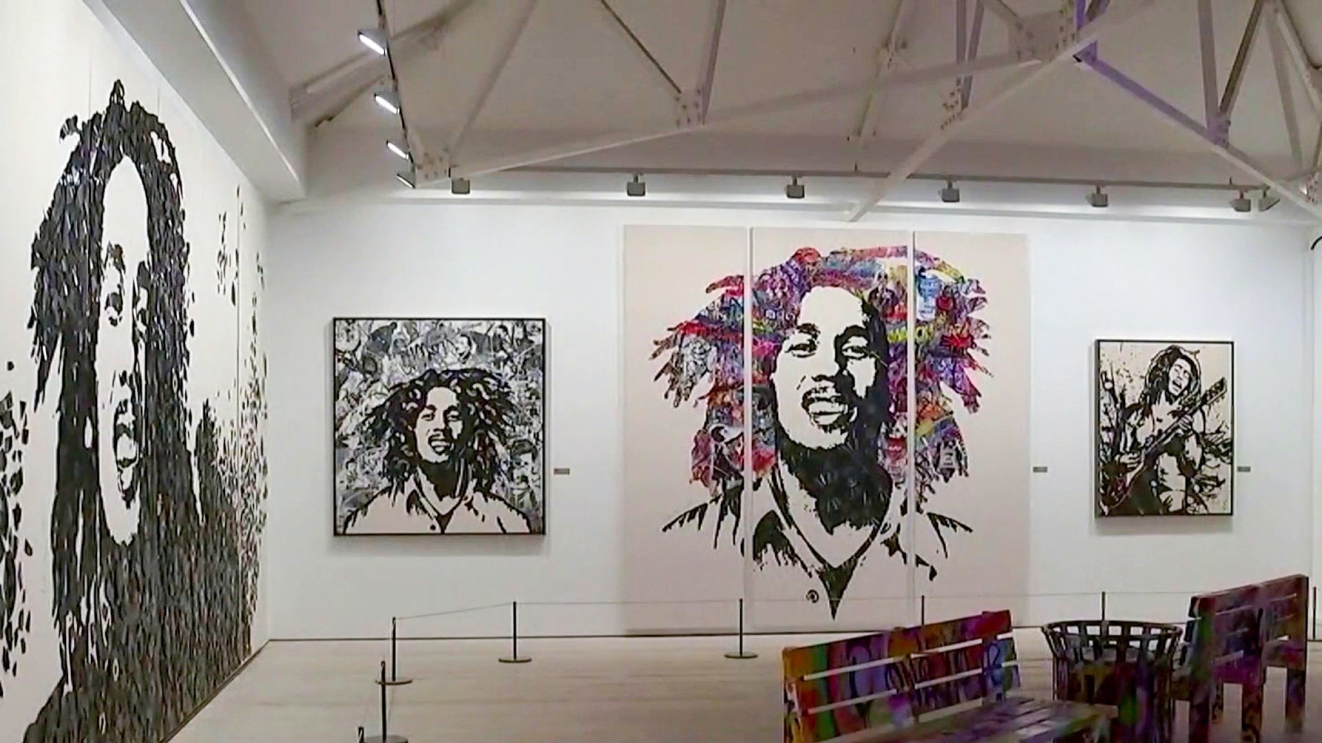 Celebran 77 años del natalicio de Bob Marley con exposición en la Galería Saatchi de Londres
