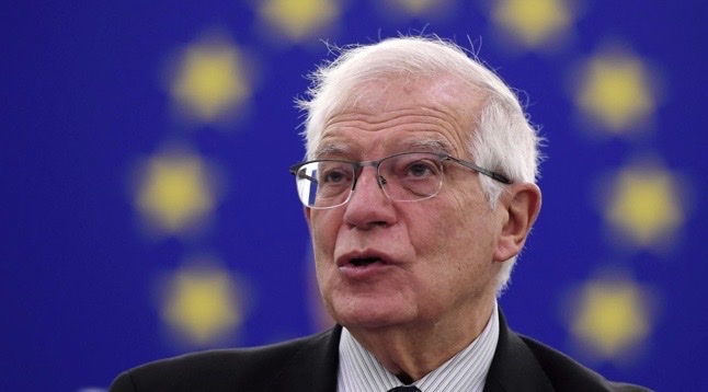 Borrell afirma que la UE adoptará el día de hoy sanciones contra Rusia por reconocimiento de las repúblicas de Donetsk y Lugansk