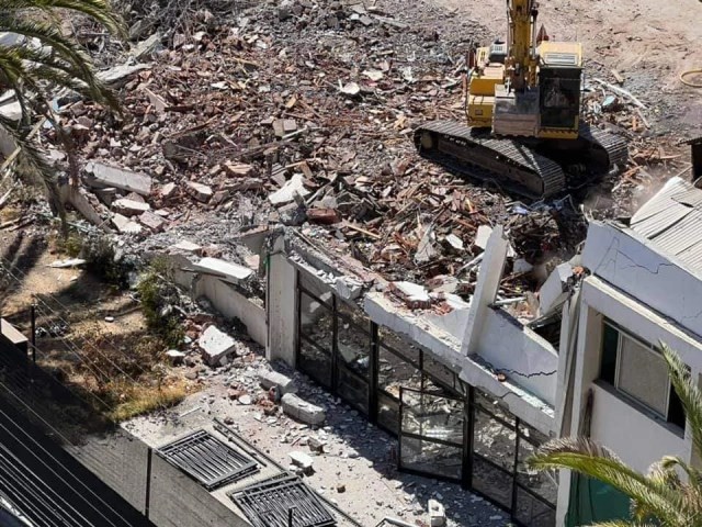 Red de Sitios de Memoria presentó recurso para detener demolición del Colegio Chilean Eagles College de La Florida