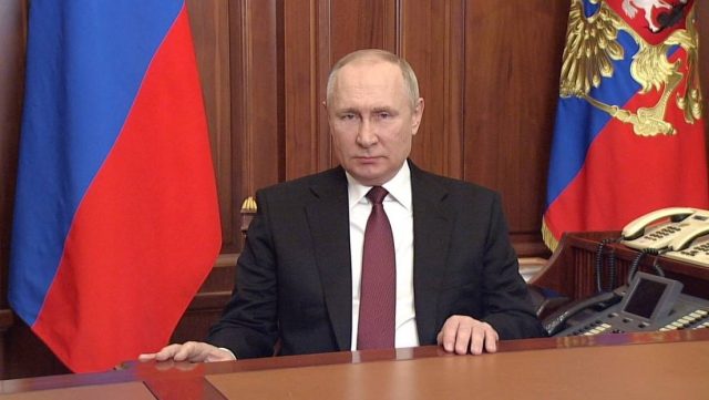 Putin ordena realizar una «operación militar especial» para defender Donbass