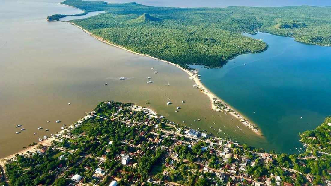 Illegal mining muddy the crystal clear waters of the so-called ‘Brazilian Amazon Caribbean’