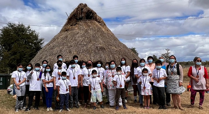 Niños y niñas participaron de la XV Escuela de Verano Mapuche en La Unión