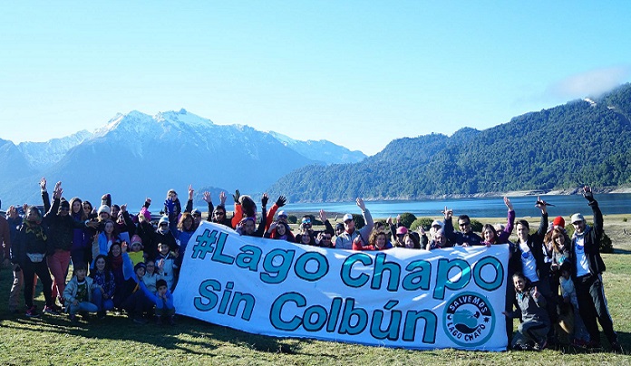 Responsabilizan a empresa hidroeléctrica Colbún de dramáticas bajas de agua en lago Chapo (Comuna Puerto Montt)