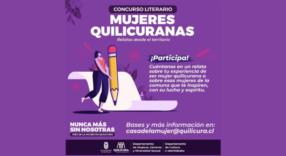 “Mujeres quilicuranas, relatos desde el territorio”: la convocatoria literaria con enfoque de género