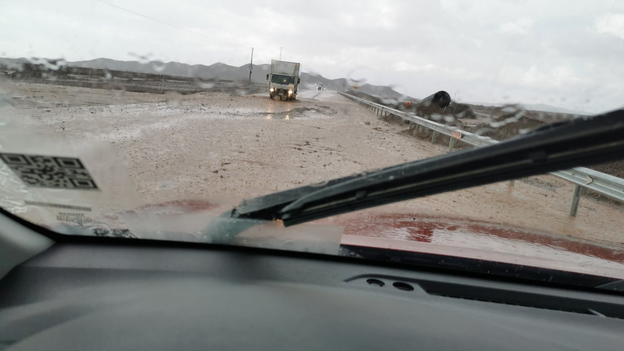 Antofagasta: Intensas lluvias causaron un aluvión en Minera Centinela y Onemi decretó alerta amarilla en la zona