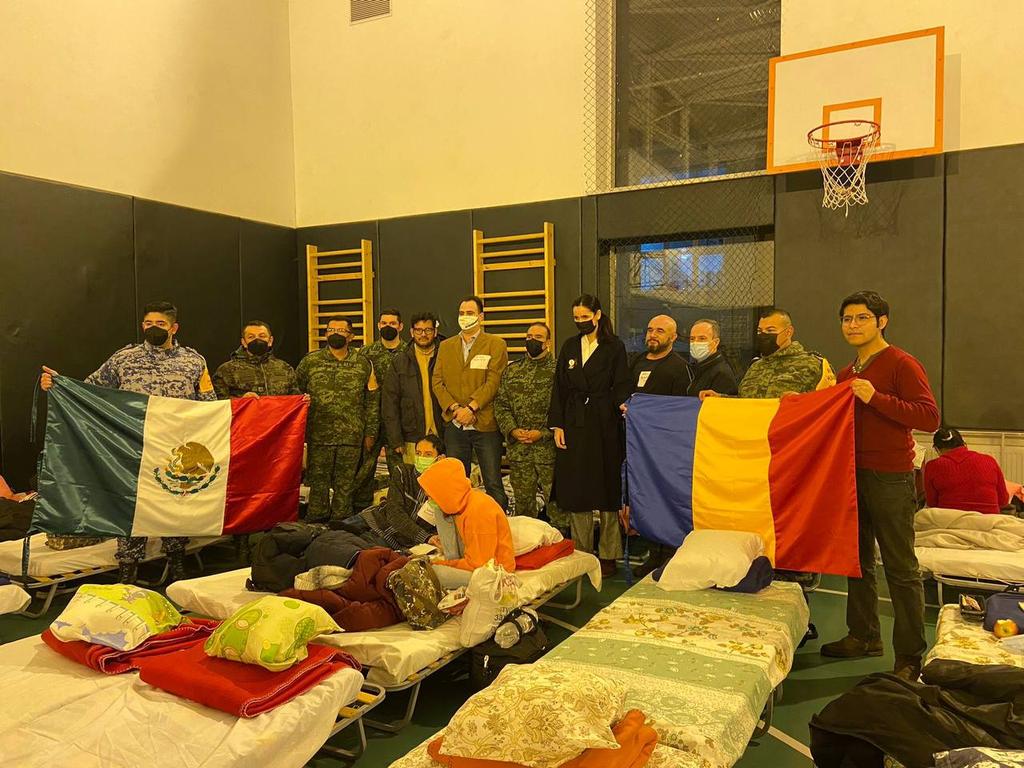 Fuerza Aérea Mexicana despega desde Rumania con 81 personas
