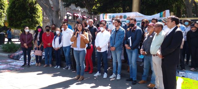 Señala Claudia Rivera que es necesario reformar juntas auxiliares