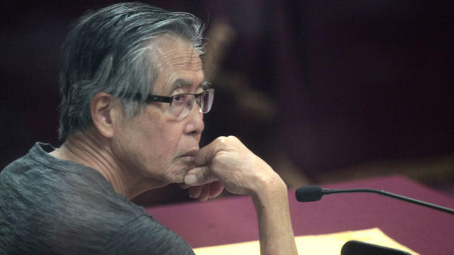 Fiscalía de Perú pide que se prohíba a Alberto Fujimori salir del país