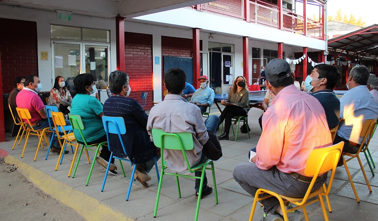 Realizan cabildo rural sobre el proceso constituyente en la comuna de El Monte