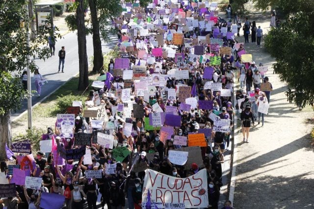 Saldo blanco en Puebla tras marcha del 8M, destaca Comuna