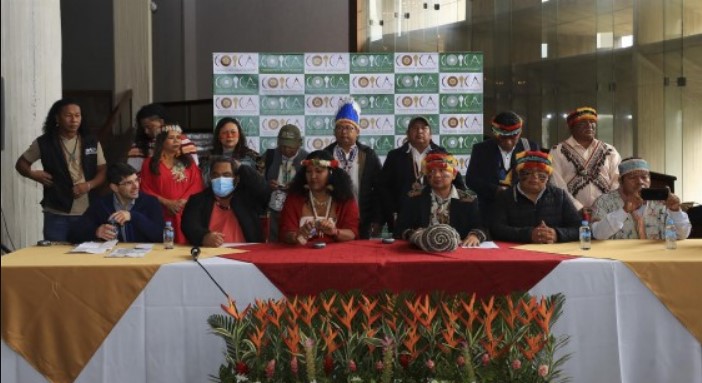 Líderes indígenas de 9 países solicitan en Quito la protección del 80 % de la Amazonía para 2025