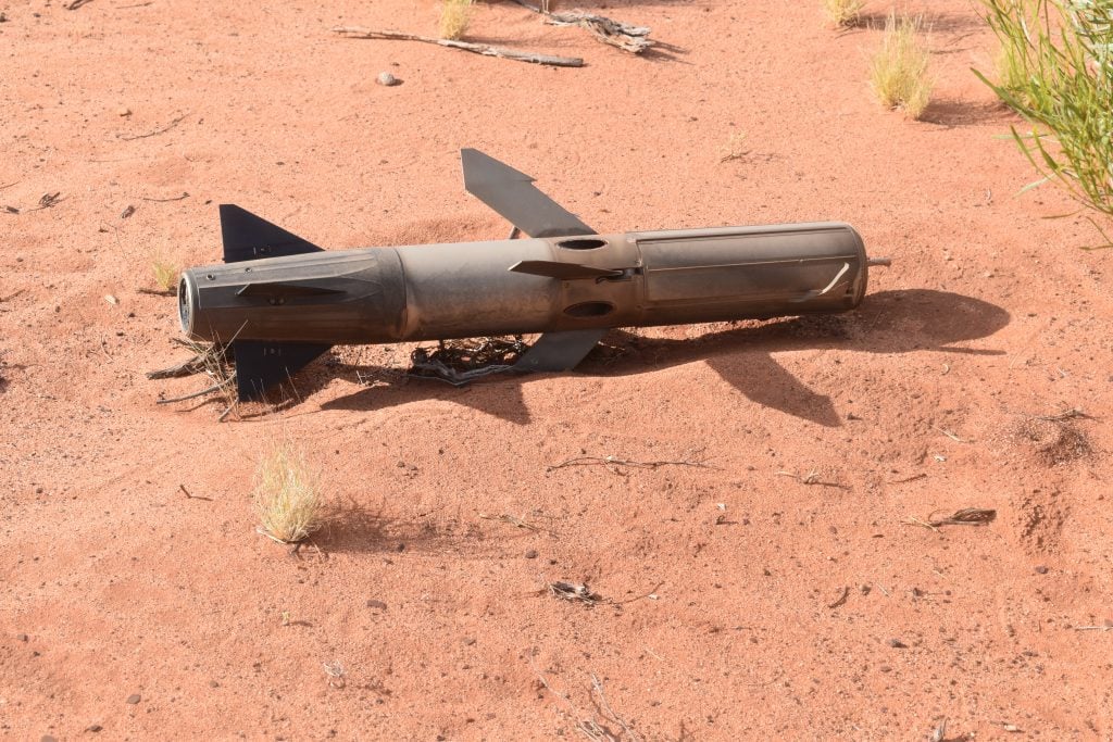 Artefacto inexplicable: Un misil en el desierto occidental de Australia provoca un caso histórico en la OCDE