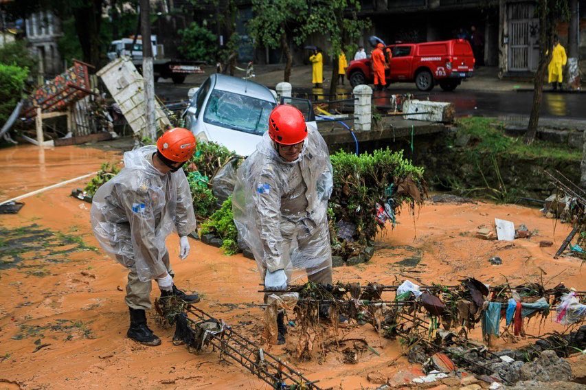 Otra tragedia en Petrópolis: al menos cinco muertos por nuevas inundaciones en esta región brasileña