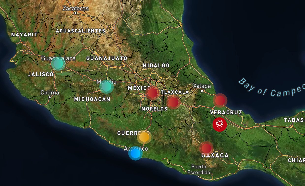 Registran sismo de baja intensidad en Puebla; sin afectaciones