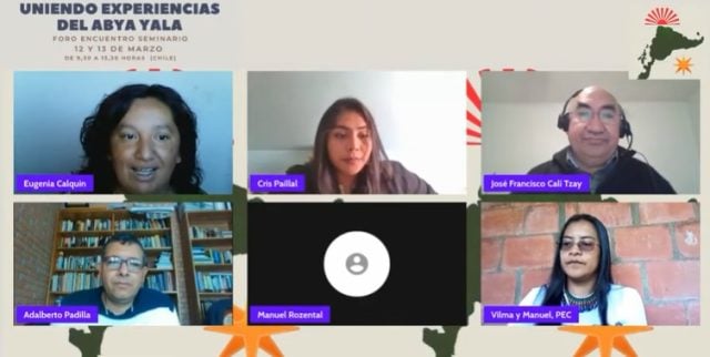 Importantes experiencias y aprendizajes en foro encuentro internacional “Uniendo experiencias del Abya Yala”