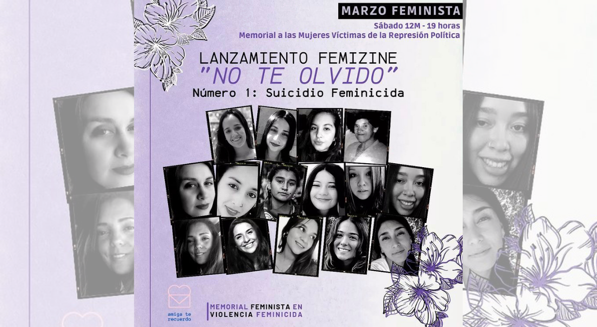 “No te olvido”: Lanzamiento del primer Femizine Feminista