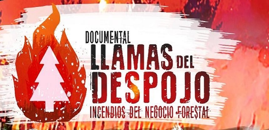 Fue estrenado “Llamas del despojo: Incendios del negocio forestal”, ver aquí el documental