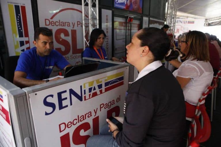 Seniat activó operativo para recaudación del ISLR