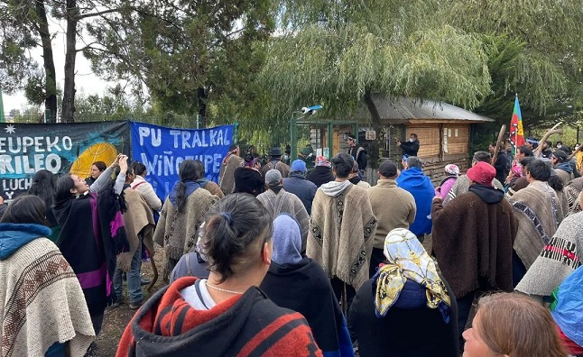 Comunidades mapuche dan a conocer situación de los presos mapuche Tralcal que deponen huelga de hambre en CET de Victoria  