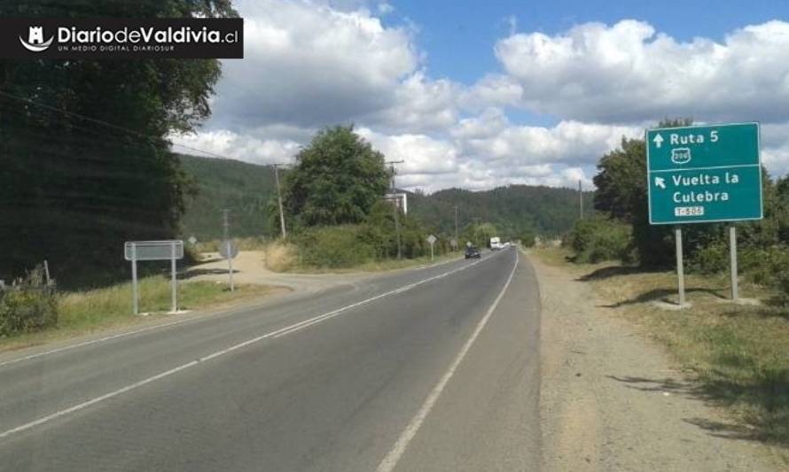 Alcaldes piden claridad por doble vía en los accesos de Valdivia