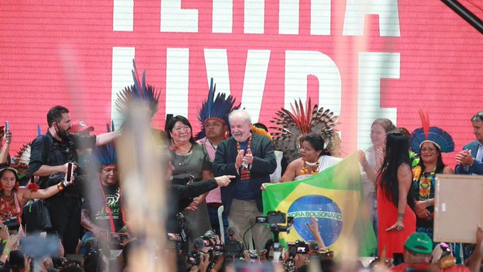 Lula adelanta que creará un Ministerio de los Pueblos Indígenas si resulta electo