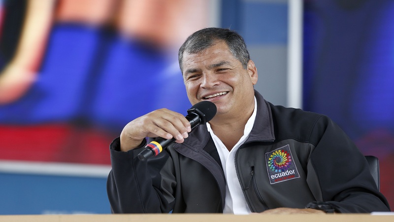 «Bofetada a la persecución política»: Bélgica otorga asilo político a Rafael Correa