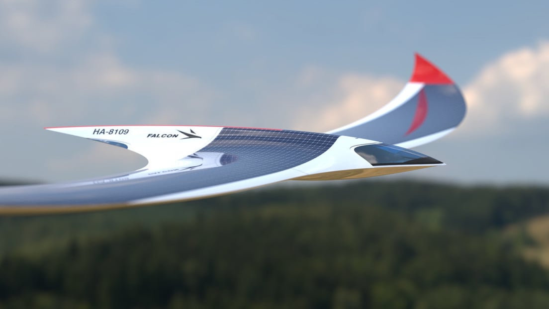Alimentado por energía solar: Diseñan un avión con forma de ave