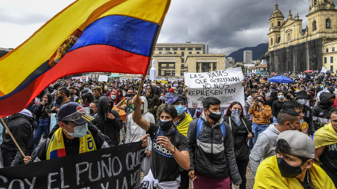 Las protestas regresan a las calles de Colombia a un año del estallido social: con el saldo de varias muertes sin resolver y el despliegue de uniformados