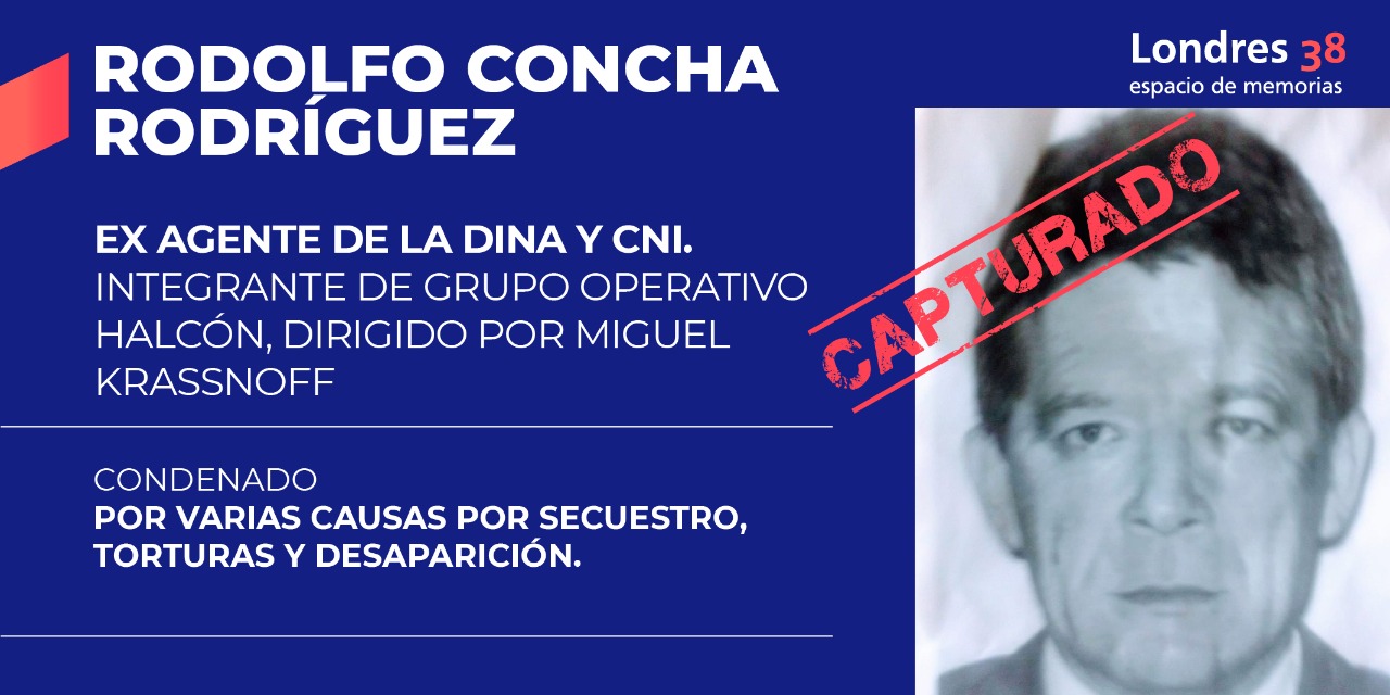 Detienen a ex agente de la DINA que estaba prófugo desde octubre: Debe cumplir condena de 10 años por desaparición de militante del MIR Juan Carlos Perelman