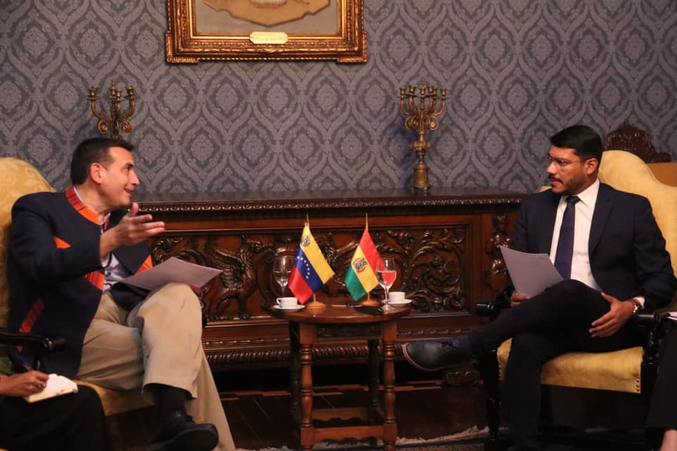 Venezuela y Bolivia evaluaron estatus de los acuerdos binacionales suscritos