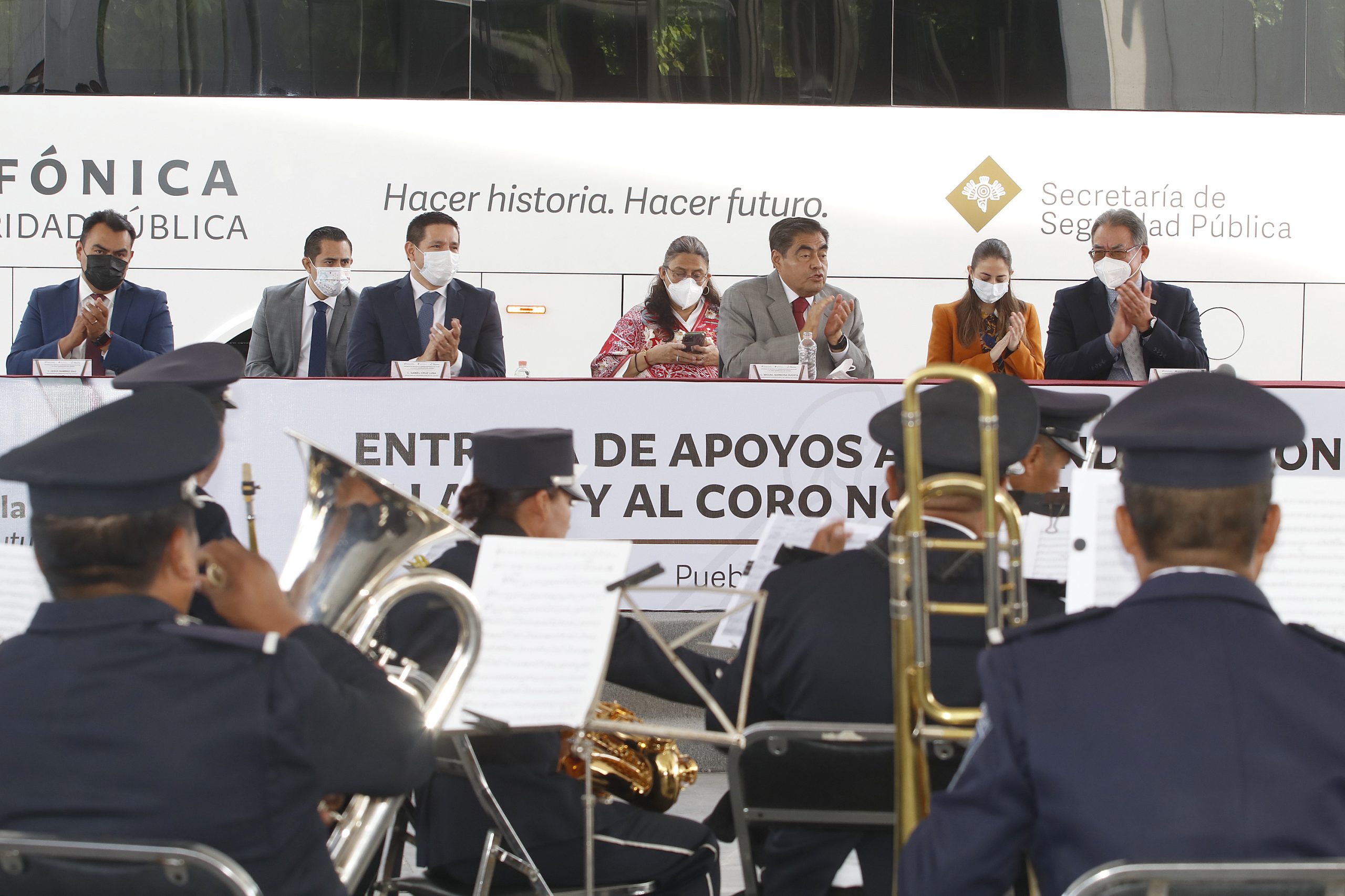 Barbosa entregará apoyos a bandas musicales  del gobierno estatal