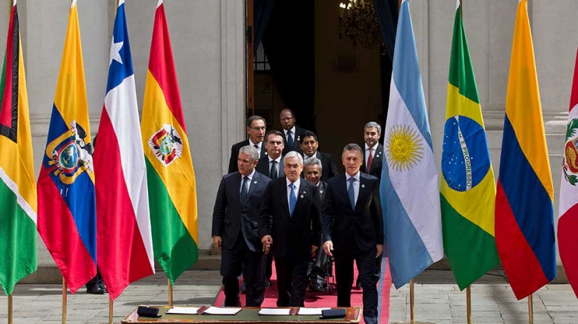 Gobierno suspende formalmente participación de Chile en foro Prosur, impulsado por Piñera y otros gobernantes de derecha