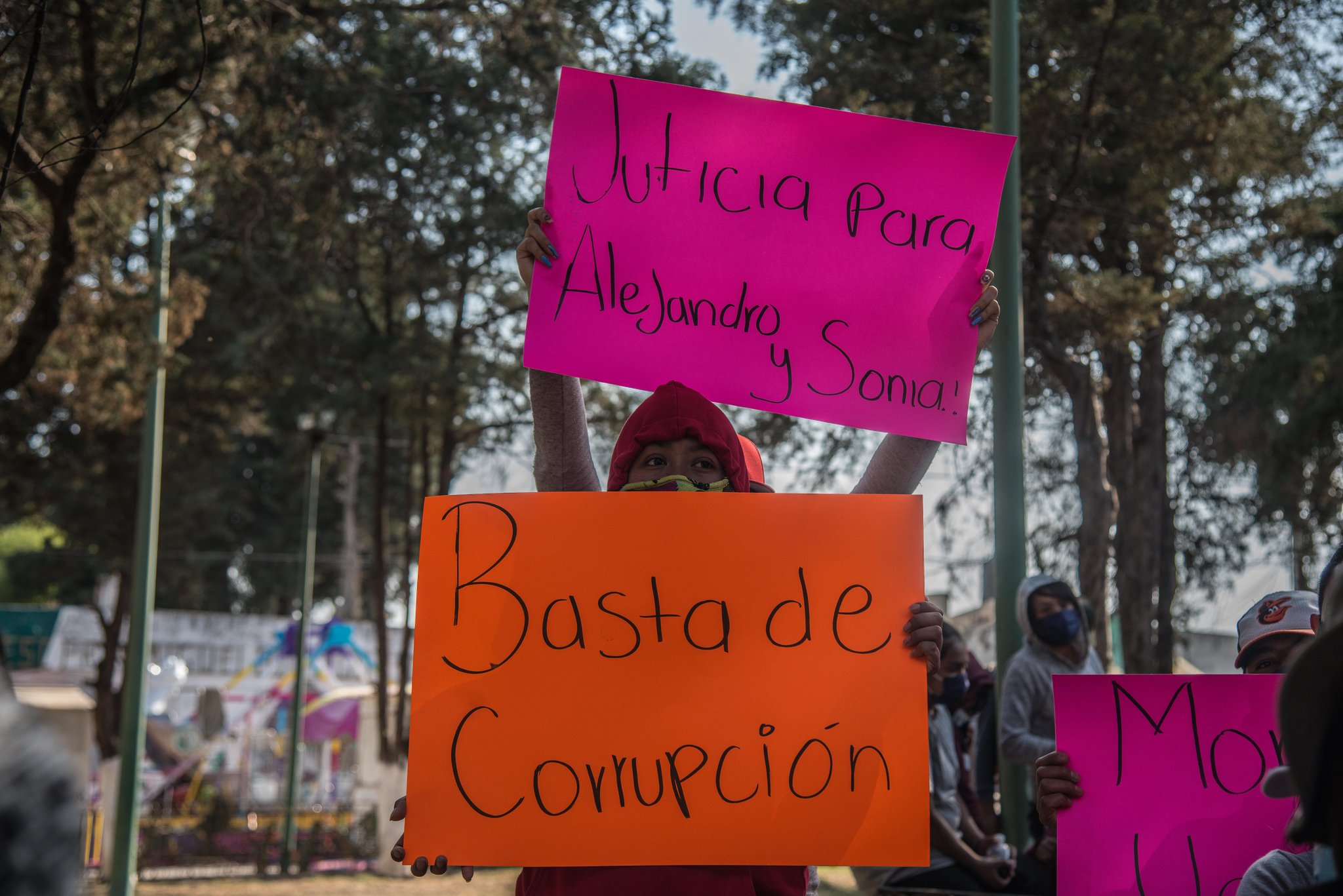 Pobladores de San José Morelos denuncian detenciones tras protestas en Libres